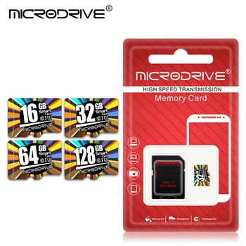Blázon hot triedy 10 Micro SD Karta 8 GB 64 GB 128 GB 32 GB micro sd carte 16GB cartao memoria de pamäťové karty SD TF karty s darček