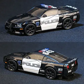 BMB Black Mamba Transformácie hračky LS02 Polícia Záchranárske roboty auto konverzie model môže sa nastaviť Robot Hračky pre chlapcov Darček