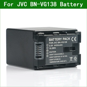 BN-VG138 VG138 Digitálny Fotoaparát, Batéria + Nabíjačka Pre JVC BN-VG121 BN-VG121E BN-VG121U GZ-EX250 GZ-EX310 GZ-EX355 AA-VG1