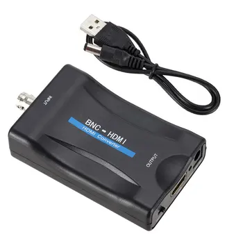 BNC-HDMI Prevodník Displej HD 1080P/720P Video Adaptér Dohľadu Monitor