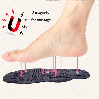 Body Detox-Chudnutie Magnetické Nohy Akupunktúrny Bod Terapia Stielka Vankúš Masér Brioche Pohodlie Masáž Obuvi Podložky Terapia