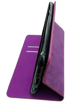 BOHATÉ ŠÉF prípade s magnetom pre Samsung Galaxy A31 fialová
