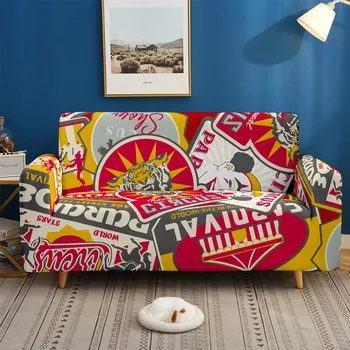 Bohemia Poťahy Gauč Kryt Mandala Vzor Gauč vzťahuje na gauč uterák Nábytok do Obývacej Izby Ochranné Kreslo rozkladacie gauče