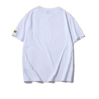 BOLUBAO Módnej Značky Muži T-Shirts Muž Bežné List tlač Bavlnené Tričká pánske Street Style, T Košele