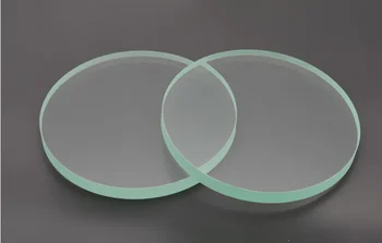 Borosilikátového Transparentné Sklo,priezor Disk Priemer 30 mm---150 mm ,Sklo, Plech,Hrúbka 5 mm