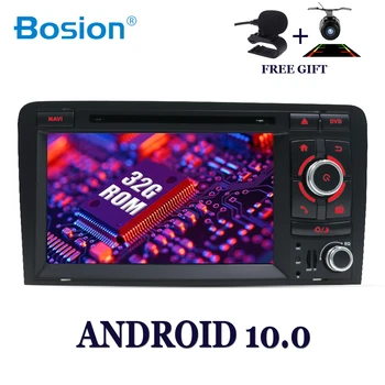 Bosion Android 10.0 Auto DVD GPS Pre Audi A3 2006-2011 s DVD Prehrávač, Rádio, Stereo Audio Auto Multimediálny prehrávač Navigáciu SWC