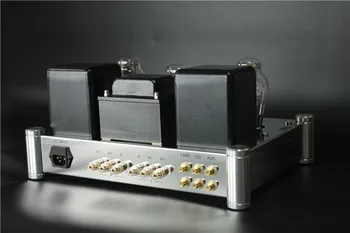 BoyuuRange A50 MKIII 300B vákuové trubice amp Single-end Triedy HiFi audio integrovaný Zosilňovač s VU metre (Aktualizovaná verzia)
