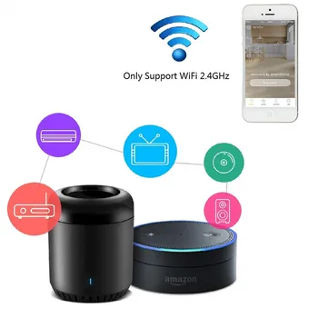 Broadlink RM Mini3 Univerzálna Smart WiFi / IR / 4G Bezdrôtové Diaľkové pre iOS Android telefónu kompatibilný Alexa a Domovská stránka Google