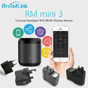 Broadlink RM4C Mini Univerzálna rm mini 3 Inteligentný IR Diaľkové Ovládanie WIFI Inteligentné Automatizácia Prepínač Kompatibilný Alexa Domovská stránka Google