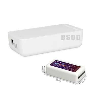 BSOD DMX512 Led Controller FUTD02 RF2.4GHz RGBWW CW Bezdrôtový RGB CCT pre Led Pásy