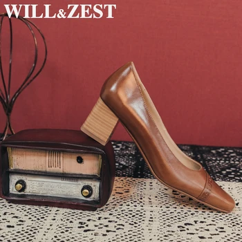 Bude&Chuť Čerpadlá Formálne Obuv Vysoká Stredná Päty dámske Klasické Topánky Námestie Päty Letné Šaty 2020 Veľká Veľkosť Biely Luxusný Sandále