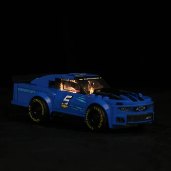 Budovy Blokov LED Osvetlenie Kit For Speed Majstrov Chevrolet Camaro ZL1 Pretekárske Auto 75891(LED Zahrnuté Len, Č Kit)Pre Deti
