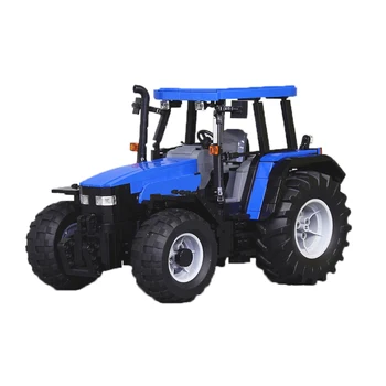 BuildMoc Techniku, Auto TM 140 traktor elektrické verzia Klasickej Budove Bloku Creator Vozidlo Moc Tehly Vzdelávania Detí, Hračky