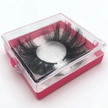 Buzzme Ručne vyrobené Opakovane Extra Dlhá 25mm Mihalnicami 3D Real Noriek Riasy Dramatické Očné riasy Maquiagem make-up Cilios
