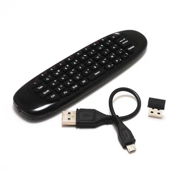 C120 Lietať Vzduchom Myš 2,4 Ghz Bezdrôtový Herný klávesnice Android Diaľkový ovládač Pre Smart Tv Box Mini PC
