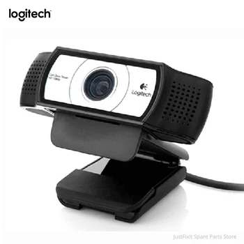 C930c HD Smart 1080P Webkameru Logitech s Krytom pre Počítač Zeiss Objektív USB Video kamera 4 Čase Digitálny Zoom