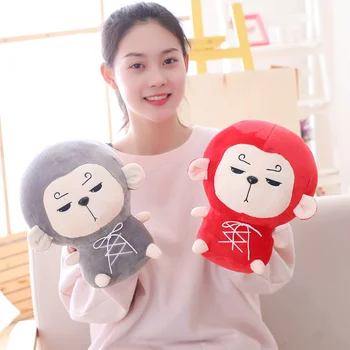 Candice guo! roztomilé plyšové hračky cartoon TV model Hwayugi kórejskej Odyssey mäkké, vypchaté vankúš ruky teplé narodeniny Vianočný darček 1pc