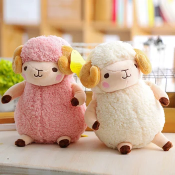 Candice guo! roztomilé plyšové hračky krásne cartoon zvierat plachý sladké ovce baránok mäkké, vypchaté bábiky hračky dievča narodeniny Vianočný darček 1pc