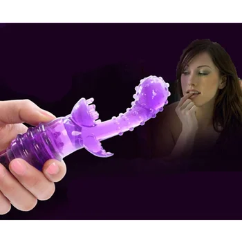 Candiway Triple Bodkované Análny Vibrátor Plug Klitorisu Masér Masturbácia Prútik Upozorňuje G mieste Stimulácia Sexuálne Hračky Pre Ženy