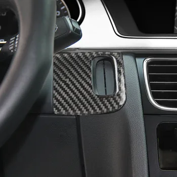 Carbon Fiber Auto Palubnej doske Dierky Dekoratívne Rám, Kryt Výbava Pre Audi A4 B8 2010-2016 RHD LHD Interiérové Doplnky