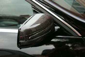 Carbon fiber Náhradné krytky Spätné Zrkadlo pokrytie pre Mercedes Benz A B C E CLA CLS GLA GLC Triedy W204 W212 W117 W176 W218
