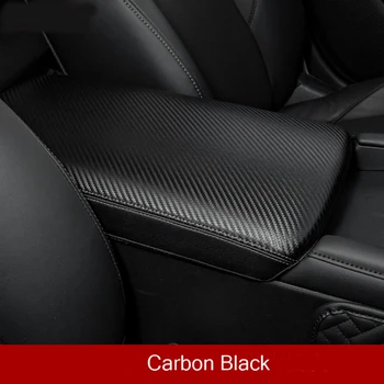 Carbon Pu Kožené Auto Opierkou Kryt Pad Konzoly Ramena Zvyšok Pad Príslušenstvo Pre Rok 2020, Mazda 3