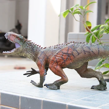 Carcharodontosaurus Hračka Dinosaur Akčné A Hračky Figúrky Zvierat Model Kolekcie Živé Ručne Maľované Darčekové Darček