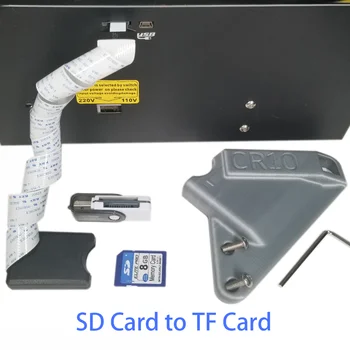 Card reader kit CR10 TF na SD Suite s 8G SD Karta a Multifunkčné podpora 32G karty pohodlné s CR10/CR10S