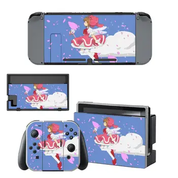 Cardcaptor Sakura Nintendo Prepínač Pokožky Nálepky NintendoSwitch nálepky skiny pre Nintend Prepínač Konzoly a Radosť-Con Radič