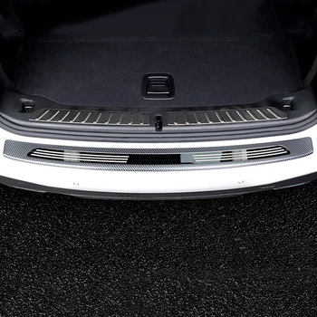 CARMANGO pre BMW X3 G01 2017-2020 Auto Zadný Kufor Nárazníka Blatník Pad Chránič Prahu Kryt Rámu Nálepky Chrome Príslušenstvo