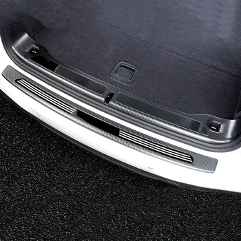 CARMANGO pre BMW X3 G01 2017-2020 Auto Zadný Kufor Nárazníka Blatník Pad Chránič Prahu Kryt Rámu Nálepky Chrome Príslušenstvo