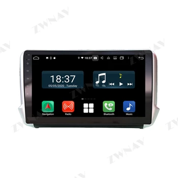 Carplay Android 10.0 obrazovke Auto Multimediálne DVD Prehrávač pre Peugeot PG208 2008-2020 WiFi GPS Navi Auto Rádio Stereo Hlava jednotky