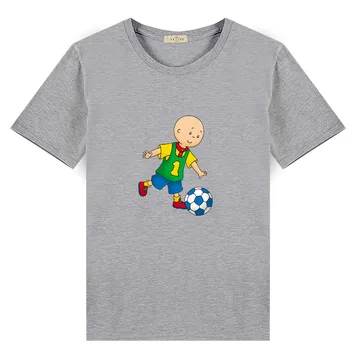Cartoon Caillou () TShirts letné top Bavlna Krátky Rukáv Deti T-shirt Pre dievča dieťa