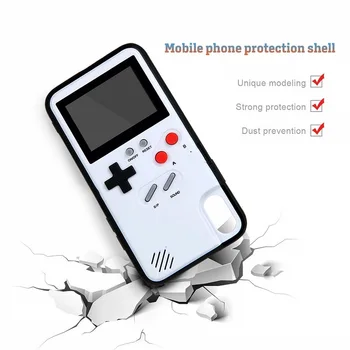 Caseboy 3D Gameboy Telefón puzdro Pre Samsung S10 Farebný Displej S 36 Video Hry puzdro Pre Iphone 11 Pro MAX X Xs Max 6 7