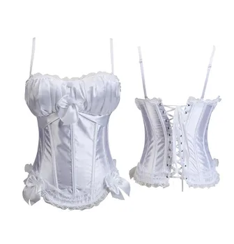 Caudatus ramenné popruhy korzet bustier basque paródia módne overbust korzet sexy spodnú bielizeň topy corsetto oblečenie nastaviteľné