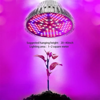 Celé Spektrum Rastlín Rastú LED Žiarovky, Lampy, Osvetlenie pre Semená Hydro Kvet Zeleniny Skleníkových Krytý Záhradný E27 Phyto Lampa