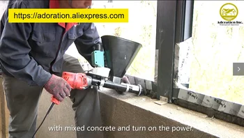 Cement Vstrekovanie Tužidlové Zbraň, Hnoja Plnenie , Malty Plnenie, opravy betónu