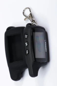 CENMAX ST 8A +Silikónový Kryt Tlačidla Prípade obojsmerná LCD Keychain s Diaľkovým ovládaním pre Automobilovú Bezpečnosť CENMAX ST 8A LCD Keychain