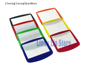 ChengChengDianWan 7 farieb Pre GBA Systém Náhradný Ochranný plastový Obrazovke Objektív Chránič 10pcs/veľa