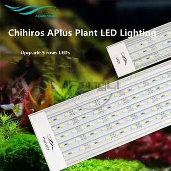 Chihiros Plus Series ADA style Rastlín LED osvetlenie Akvária Vody akvárium GVE Plug Inteligentný Regulátor Veliteľ Východ slnka západ Slnka