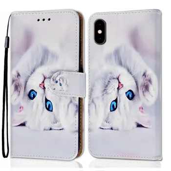 Chlapci, Dievčatá, Deti Krásne Phone Bag Obal Pre Samsung Galaxy J6 Plus 2018 J530 J510 J5 2017 Kryt Zvierat Kvet Mačka, Tiger, Medveď, Kôň