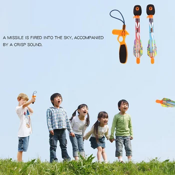 Chlapci Lietania Šípku Rocket Sreaming Pískať, Akčné Super Sky Missle Raketomety Lietanie Deti Vonkajšie Hračky Pre Dievčatá Chlapci