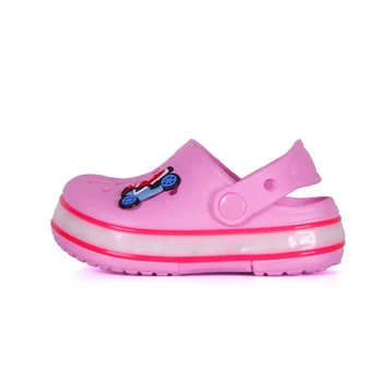 Chlapci&Dievčatá Topánky LED svetlá Módne Letné Deti Sandále Pláži Zaniesť Nosenie obuvi, kľúčové tlačidlá/Flip Flops Papuče EVA Deti Topánky