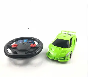 Chlapec diaľkové ovládanie hračka poplatok snímania gravitácie volant, diaľkové ovládanie áut 1:18 koncept športového vozidla