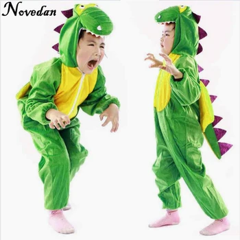 Chlapec Dievča Roztomilý Kreslený Zvierat, Dinosaurov Cosplay Kostým Oblečenie Pre Deti, Detské Deň Detí Kostýmy