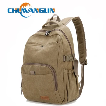 Chuwanglin bežné plátno batoh módne unisex školské batohy Business Notebook taška Veľkú kapacitu, cestovné tašky muž taška S9878