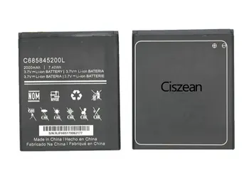 Ciszean 2x 3,7 V 2000mAh Nahradenie C685845200L Batérie+ Univerzálny Nabíjač Pre BLU Studio C HD S090Q S090 Batérie