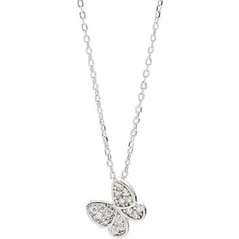 Ckysee Novinky 925 Sterling Silver Náhrdelník Zirkón Prívesok Motýľ Náhrdelníky Pre Módu Ženy Minimalistický Jemné Šperky, Prívesky