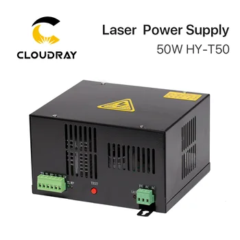 Cloudray 50W CO2 Laser Napájanie pre CO2 Laserové Gravírovanie Rezací Stroj HY-T50 T / W Série
