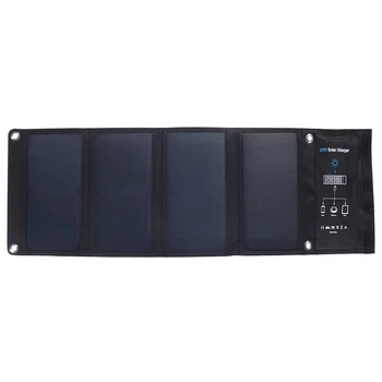CNH 3 USB Porty 28W 5V Skladacia Nepremokavé Vonkajšie Rýchle Nabíjanie Solárna Nabíjačka S SunPower Solárny Panel